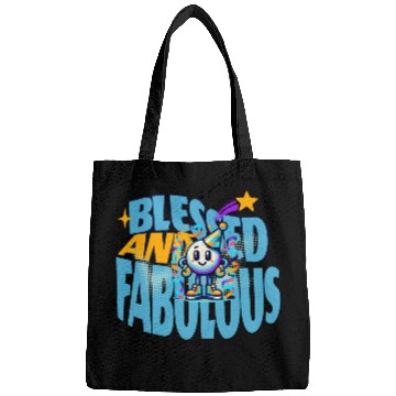 Discover Blessed And Fabulous - Numbers 6:24-25 Bags