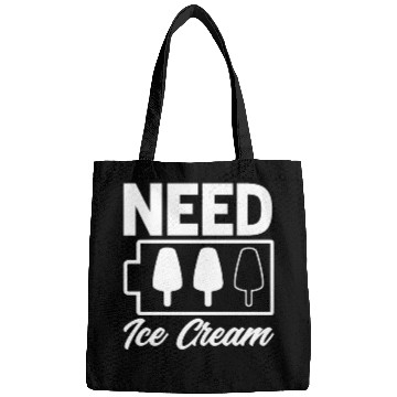 Discover Need Ice Cream Battery Ice Cream Lover Bags