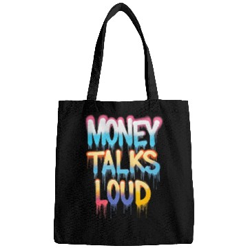 Discover Money Talks Art Bags