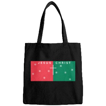 Discover Jesus Christ SNOWFLAKES simple design Bags