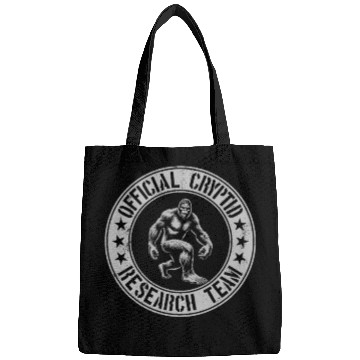 Discover Official Cryptid Research Team Cryptids Sasquatch Bags