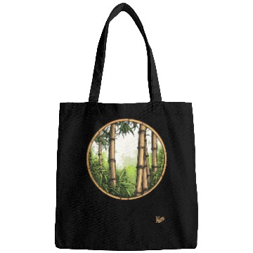 Discover Serene Bamboo Forest Bags