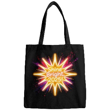 Discover A large starburst glowing in neon light with 2025 Bags