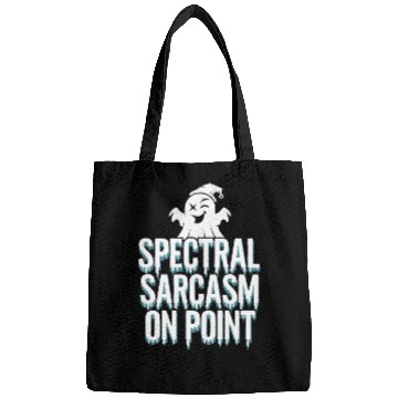 Discover Paranormal Comedy Funny Ghost Humor Lighthearted Bags