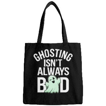 Discover Paranormal Comedy Funny Ghost Humor Lighthearted Bags