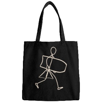 Discover Surfer walking with Bodyboard Bags