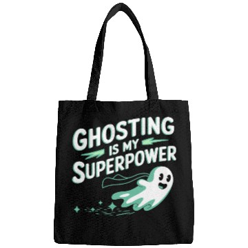 Discover Paranormal Comedy Funny Ghost Humor Lighthearted Bags