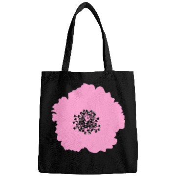Discover Elegant Pink Hibiscus Flower Design Bags