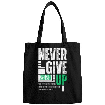 Discover Never Give Up -2025 Motivational Gift Idea Bags