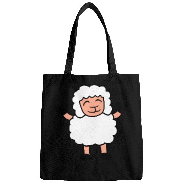 Discover Sheep Baby Standing Cute Cute Lamb Child Happy Fun Bags