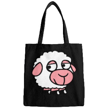 Discover Sheep Sad Shy Introverted Unhappy Look Sideways Bags
