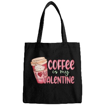 Discover coffee is my valentine Bags