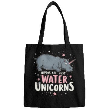 Discover Hippo Humor Sarcastic Quotes Funny Wildlife Bags