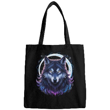 Discover Mystic Blue Arcane Wolf Bags