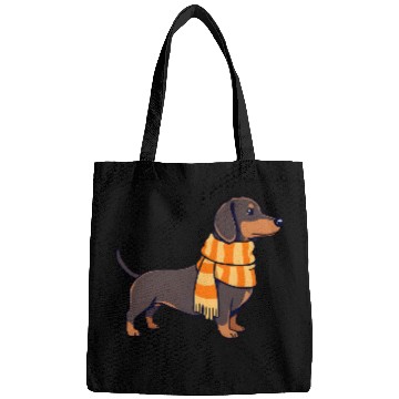 Discover Dachshund in Winter Bags