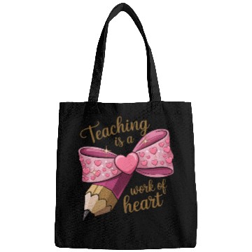 Discover Coquette Pencil Teacher Valentine Coquette Bow Bags