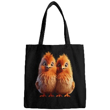 Discover perfect match Adorable Chick Pair Cartoon Bags
