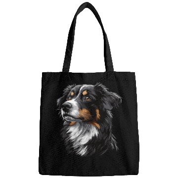 Discover Drawing Realistic Australian Shepherd Bags