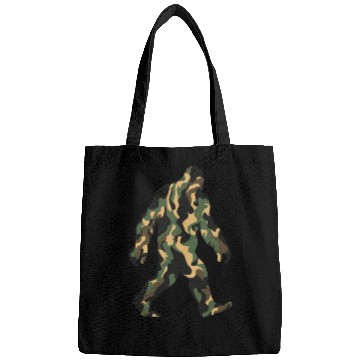 Discover Camouflage Bigfoot - Hidden in Plain Sight Bags