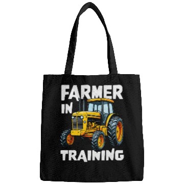 Discover Farmer in Training Farming Tractor Lover Bags