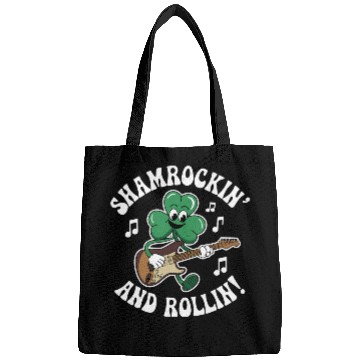 Discover Shamrockin' and Rollin' St. Patrick's Rock & Roll Bags