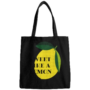 Discover Sweet like a lemon Fruit Citrus Yellow Summer Bags
