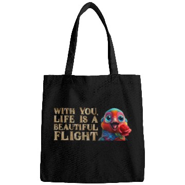 Discover Life is a Beautiful Flight with You Bags