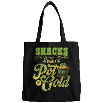 Discover Snacks Are Better Than A Pot Of Gold St Patricks Bags
