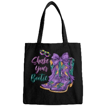 Discover Shake Your Bootie | Mardi Gras Cowboy Boots Bags