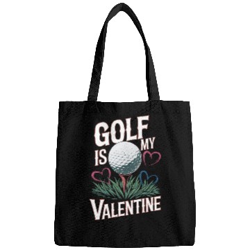 Discover Golf is my Valentine Bags