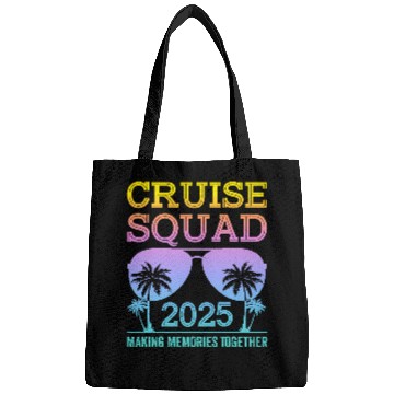 Discover Cruise Squad 2025 - Ultimate Vacation Vibes Bags