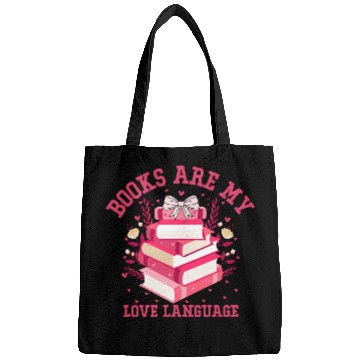 Discover Books Are My Valentine’s Day Love Language Bags