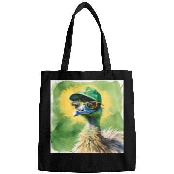 Discover Green and Gold Emu Bags