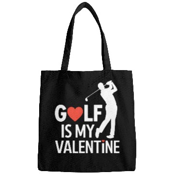 Discover Golf is my Valentine Bags