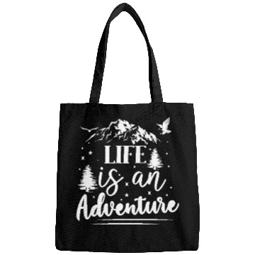 Discover Life Is An Adventure Bags