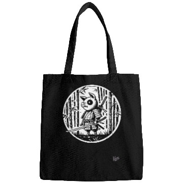 Discover Pig Samurai in Bamboo Forest Bags