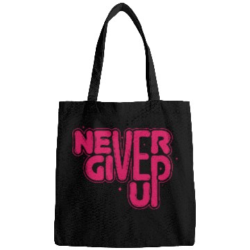 Discover never give up Bags