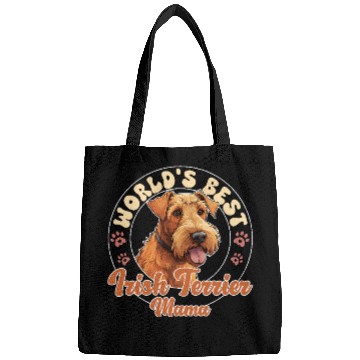 Discover Irish Terrier Dog Irish Terrier Mama Bags