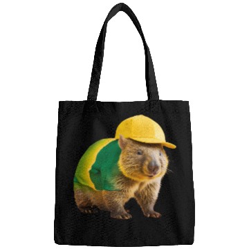Discover Green and Gold Wombat 2 Bags
