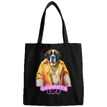 Discover Gangsta Life Saint Bernard Bags