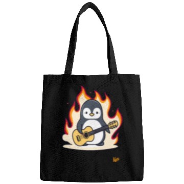 Discover Music Guitar Penguin Bags