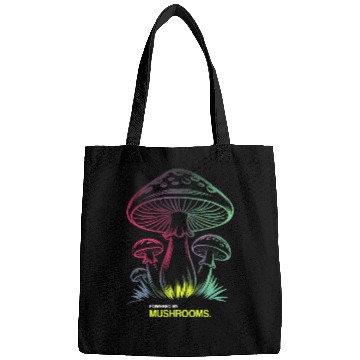 Discover Glowing Mushrooms Colored Bags