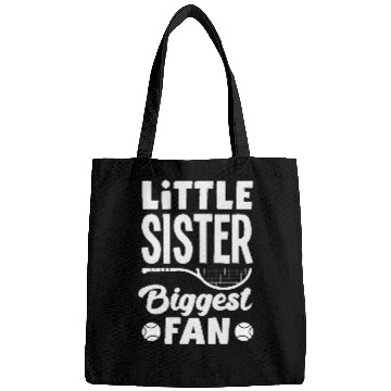 Discover Little Sister Tennis Biggest Fan Bags