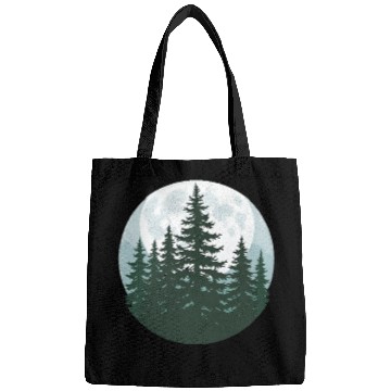 Discover Trees Wildlife Nature Forest Silhouette Bags