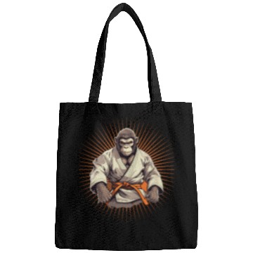 Discover Karate Judo Monkey Chimpanzee Martial arts Bags