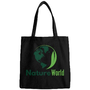Discover Green Minimalist Nature World Bags
