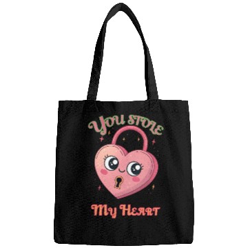 Discover You Stole My Heart /Valentine Bags