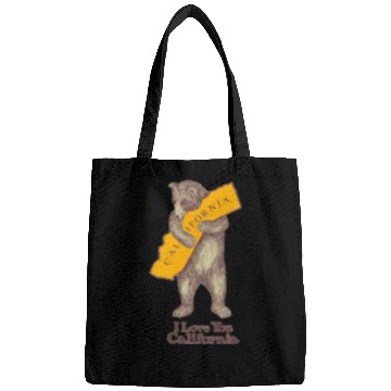 Discover I Love You California Bags