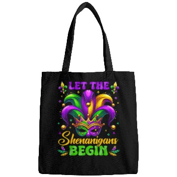 Discover Let the Shenanigans Begin Mardi Gras Design Bags