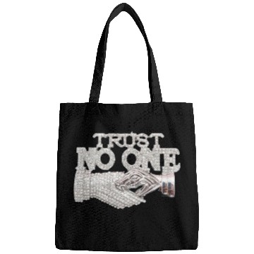 Discover Trust No One Bags